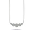 Winter White Crystal | .925 Sterling Silver | Kikiballa Infinity Clasp Necklace