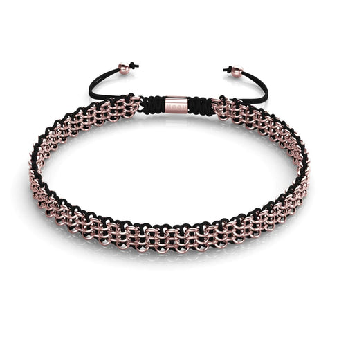Black x Rose Gold | Kismet Links | Choker Necklace