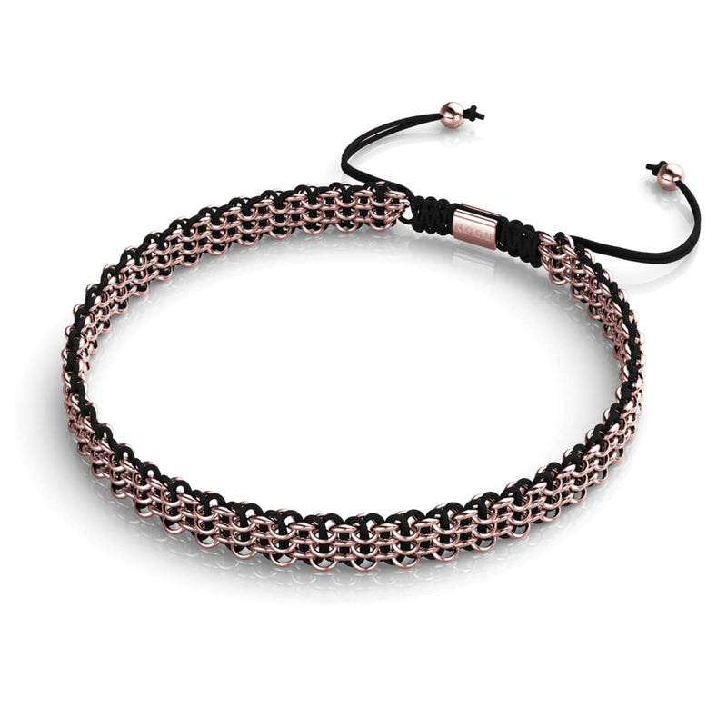 Black x Rose Gold | Kismet Links | Choker Necklace