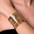 Lattice | 18k Gold | Laser Cut Cuff