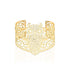 Owl | 18k Gold | Laser Cut Cuff