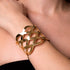 Ribbon | 18k Gold | Laser Cut Cuff