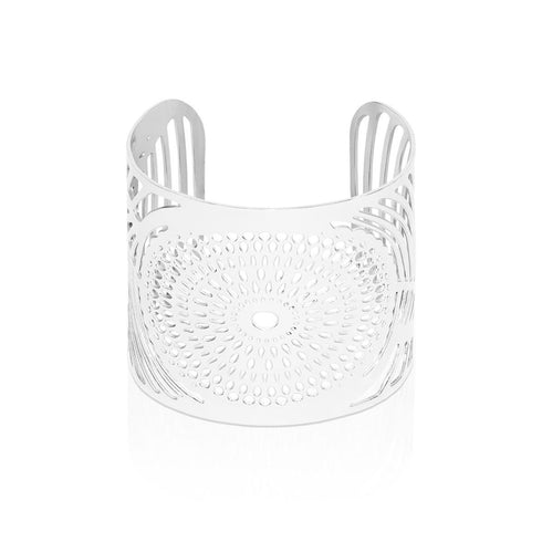 Sunrise | Silver | Laser Cut Cuff