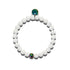 Pele | Unicorn Silver | White Lava Rock Diffuser Bracelet
