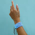 Azure | Lumos Ceramic | Vitality Macrame Bracelet