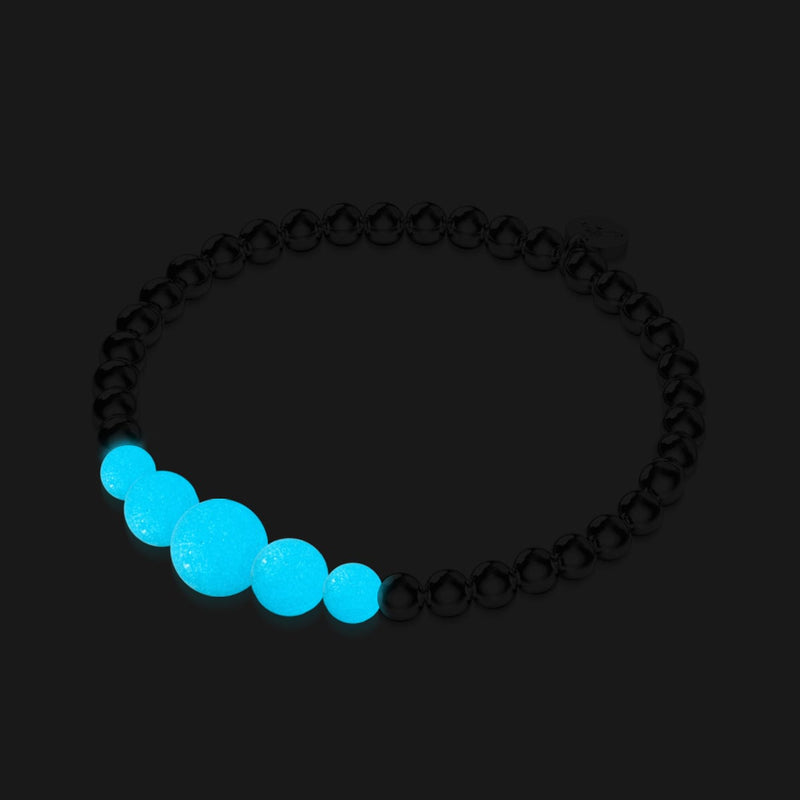 Azure | Silver | Lumos Ceramic Expression Bracelet