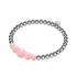 Coral | Silver | Lumos Ceramic Expression Bracelet