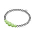 Lime | Silver | Lumos Ceramic Expression Bracelet