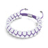Purple Porcelain | Lumos Ceramic | Vitality Macrame Bracelet