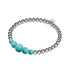 Teal | Silver | Lumos Ceramic Expression Bracelet