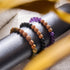 Astral | Amethyst x Rudraksha | Mala Bracelet