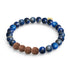 Divination | Lapis x Rudraksha | Mala Bracelet