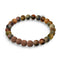 Four Noble Truths | Picasso Jasper x Rudraksha | Mala Bracelet