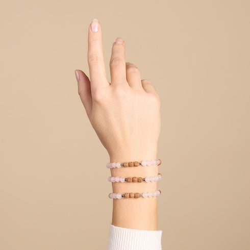 Law of Attraction | Gemstone Rudraksha | Mala Bracelet