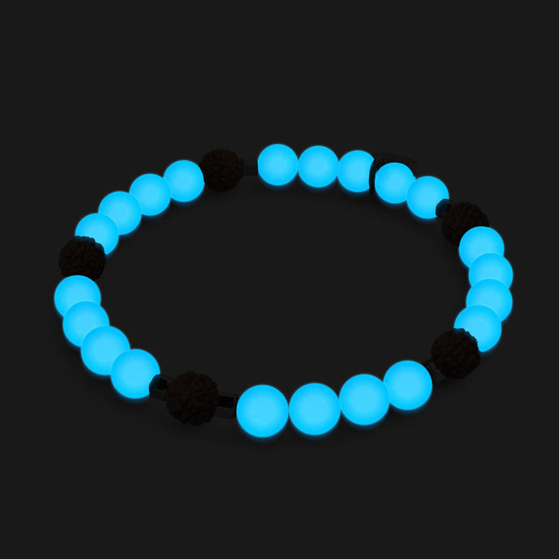 Light Of Samsara | Gemstone x Lumos Rudraksha | Mala Bracelet