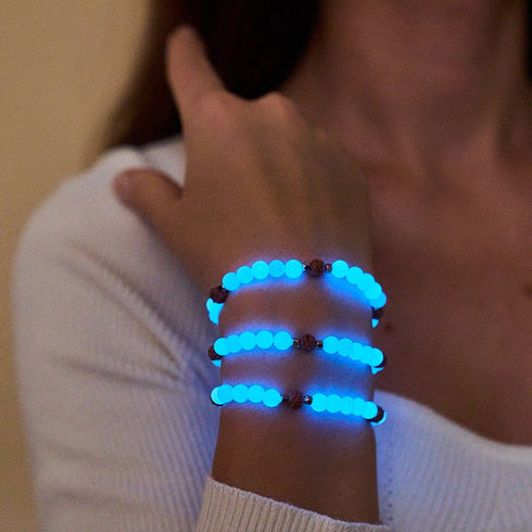 Light Of Samsara | Gemstone x Lumos Rudraksha |  Mala Bracelet