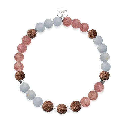Mahayana | Gemstone Rudraksha | Mala Bracelet