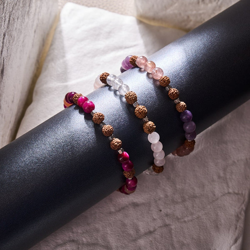 Mandala | Gemstone Rudraksha | Mala Bracelet