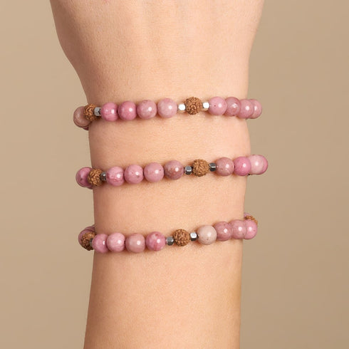 Path Of Joy | Gemstone Rudraksha |  Mala Bracelet