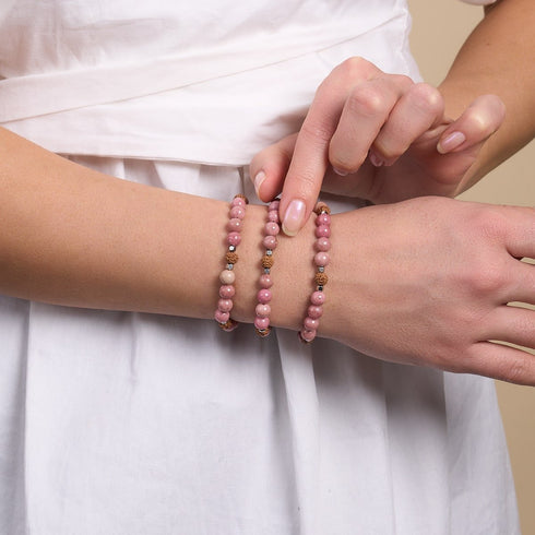 Path Of Joy | Gemstone Rudraksha |  Mala Bracelet