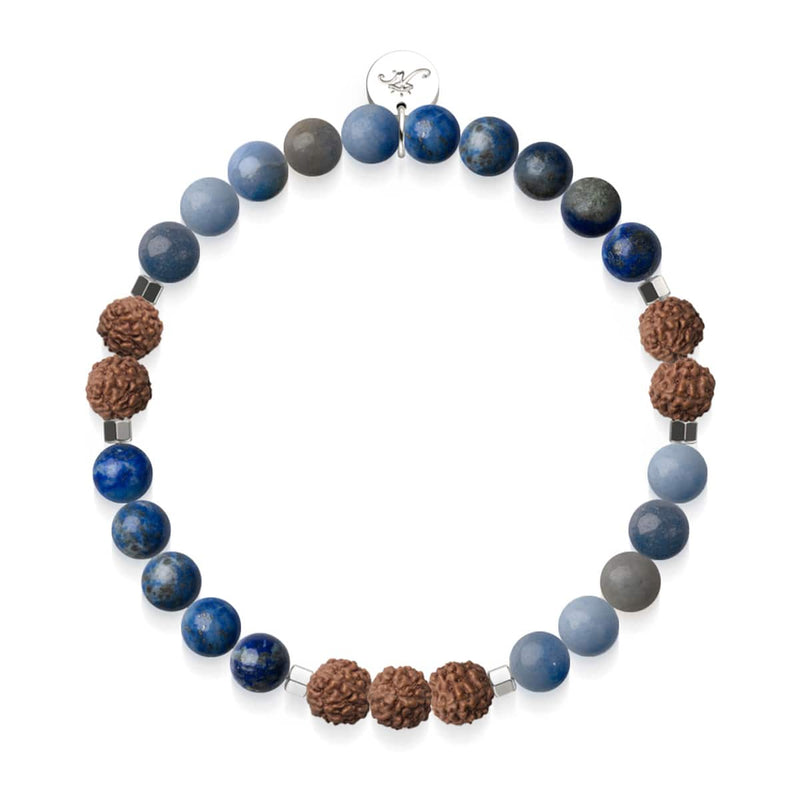 Tao | Gemstone Rudraksha | Mala Bracelet