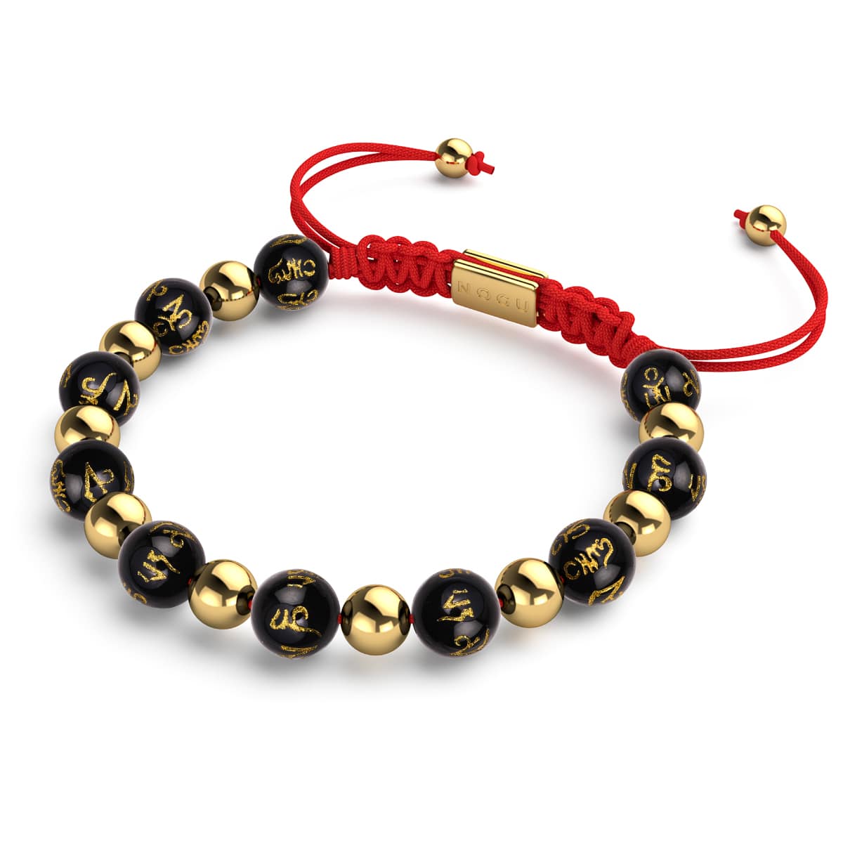 Tibetan Amulet | Deluxe Obsidian Mantra Bracelet
