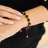 Tibetan Amulet | Mini Obsidian Mantra Bracelet