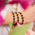 Tibetan Amulet | Mini Obsidian Mantra Bracelet