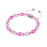 Electric Pink | Mermaid Glass Ocean Egg Bracelet