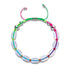 Spectrum | Mermaid Glass Pebble Macrame Bracelet