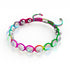 Spectrum | Rainbow White | Silver | Mermaid Glass Charmballa Bracelet