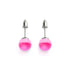 Magenta | .925 Sterling Silver | Mermaid Glass Stud Earrings
