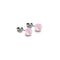 Pink | .925 Sterling Silver | Mermaid Glass Mini Stud Earrings