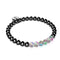 Grey | Gunmetal | Mermaid Glass Expression Bracelet