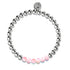 Pink | Silver | Mermaid Glass Expression Bracelet