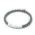 Rainbow White | Unicorn Silver | Mermaid Glass Expression Bracelet