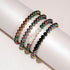 Rainbow White | Unicorn Silver | Mermaid Glass Expression Bracelet