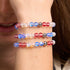USA I | Mermaid Glass Nations Bracelet