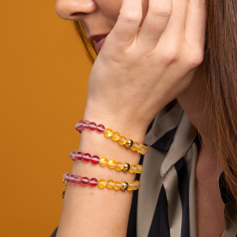 SPAIN | Mermaid Glass Nations Bracelet