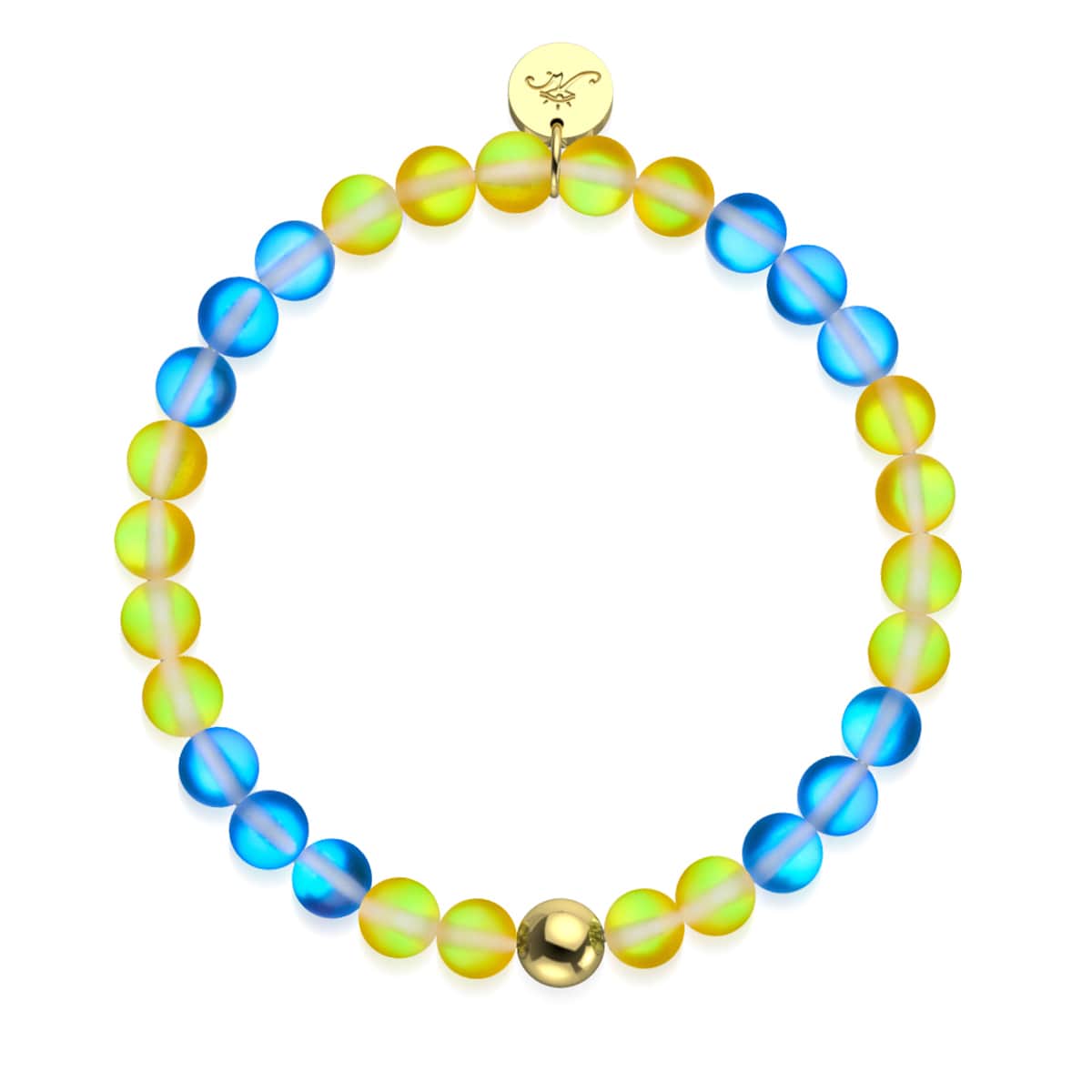 SWEDEN | Mermaid Glass Nations Bracelet
