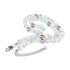Rainbow White | Silver | Mermaid Glass Statement Necklace