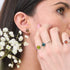 Chromata | 6mm Mood Stone Cabuchon Earrings