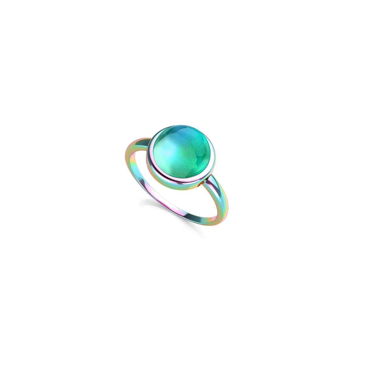 Chromata | Unicorn Silver | Mood Stone Ring