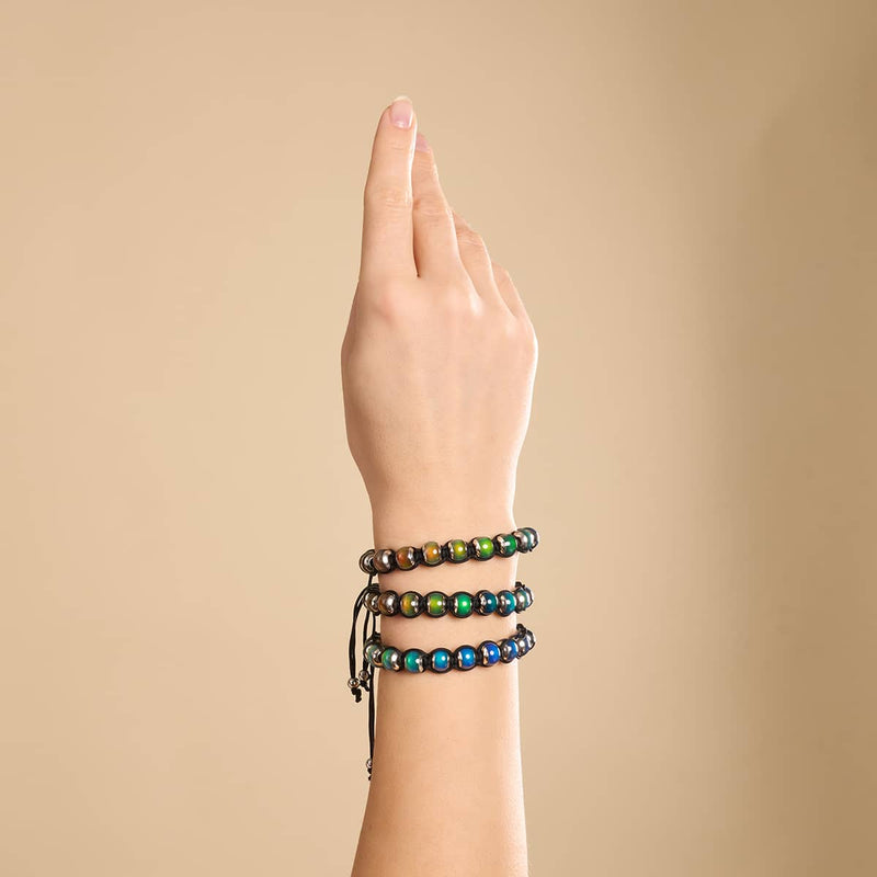 Chromata | Silver x Black | Mood Stone Charmballa