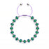 Chromata | Silver x Lilac | Mood Stone Charm Bracelet