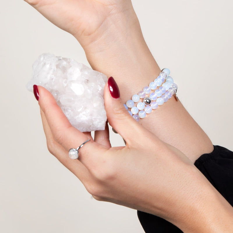 Rainbow Moonstone | .925 Sterling Silver | Ring