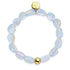 Opal Moonstone  x .925 Sterling Gold Vermeil | Pebble Bracelet