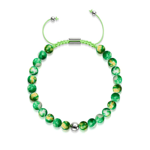 Picasso Porcelain Macrame Bracelet | Everglades