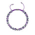 Picasso Porcelain Macrame Bracelet | Grape