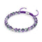 Picasso Porcelain Macrame Bracelet | Grape